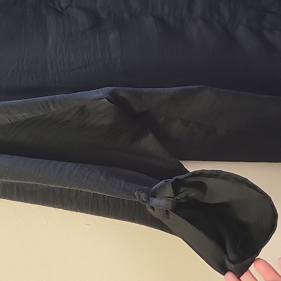 𝅺Alfani Roll-up Sleeve Long Shirt S - Picture 4 of 7